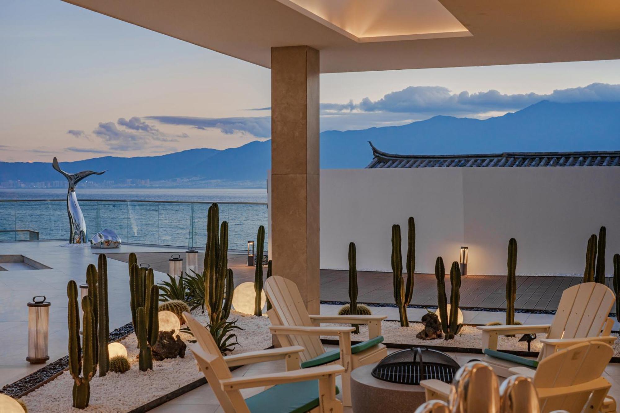 Dali Oriental Seaview Hotel -Dali Erhai Buitenkant foto