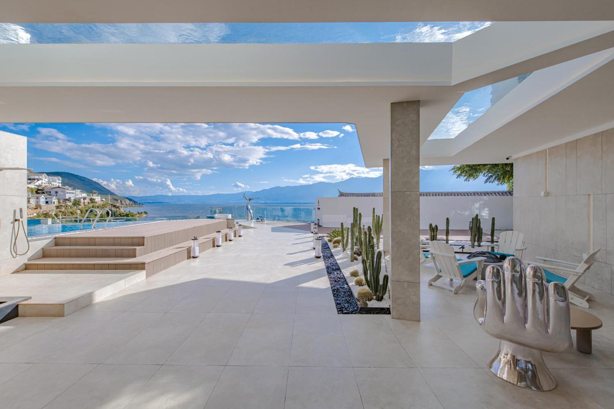 Dali Oriental Seaview Hotel -Dali Erhai Buitenkant foto